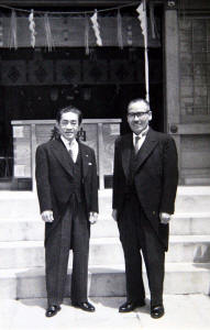 エノケンさんと市川要吉さん